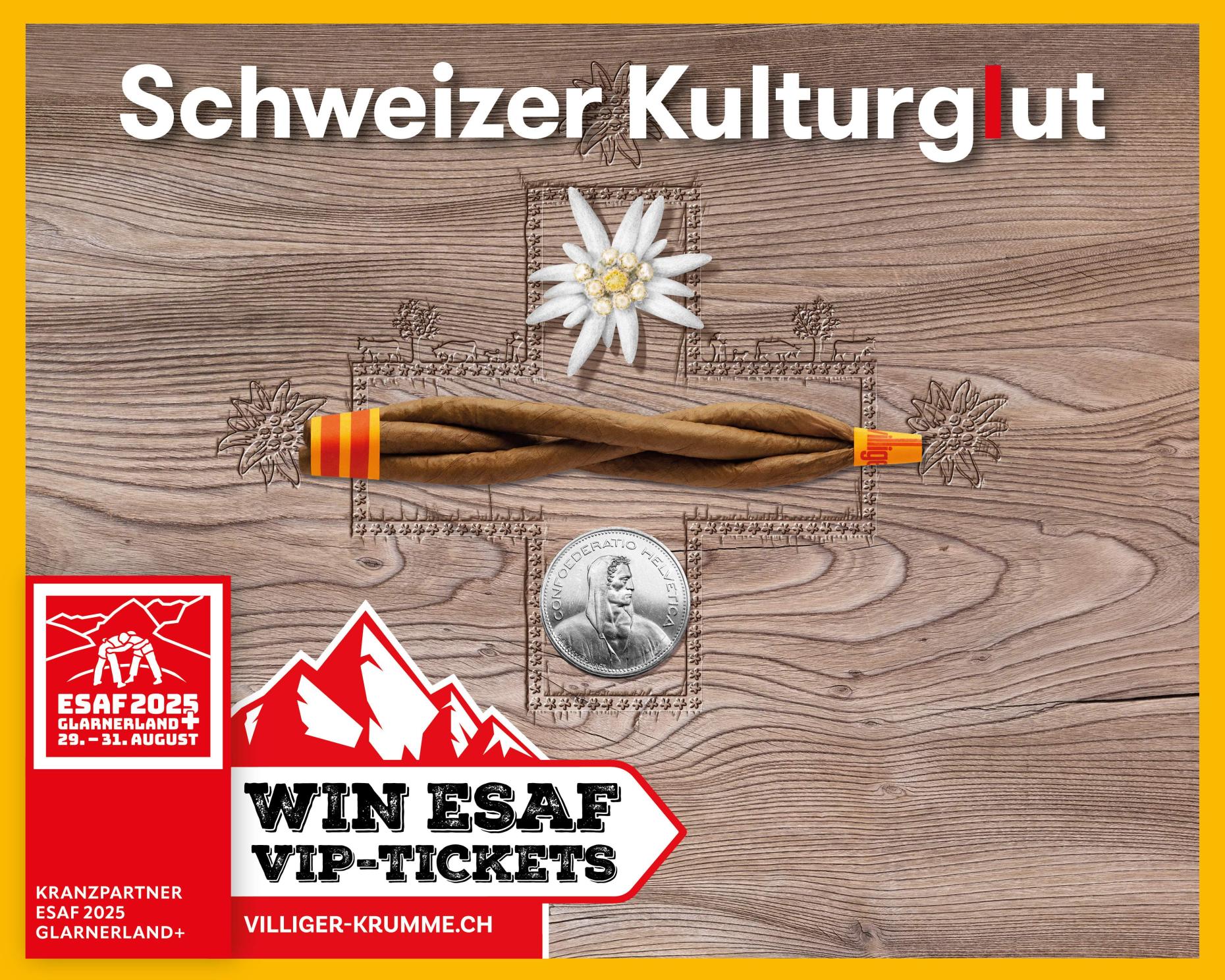 VILLIGER ORIGINAL-KRUMME Gewinnpiel 2025